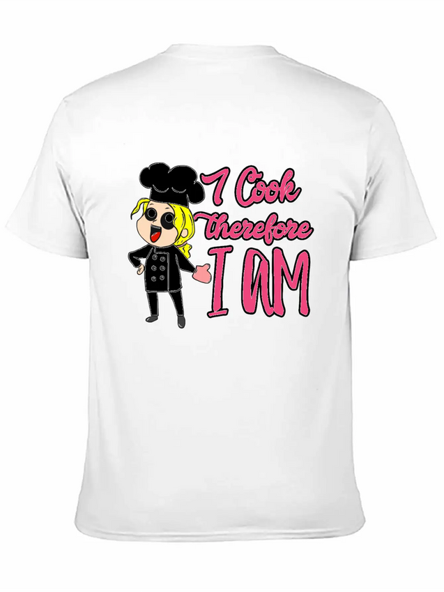 Cook Lightweight Cotton T-Shirt – Daily Comfort Graphic Shirt