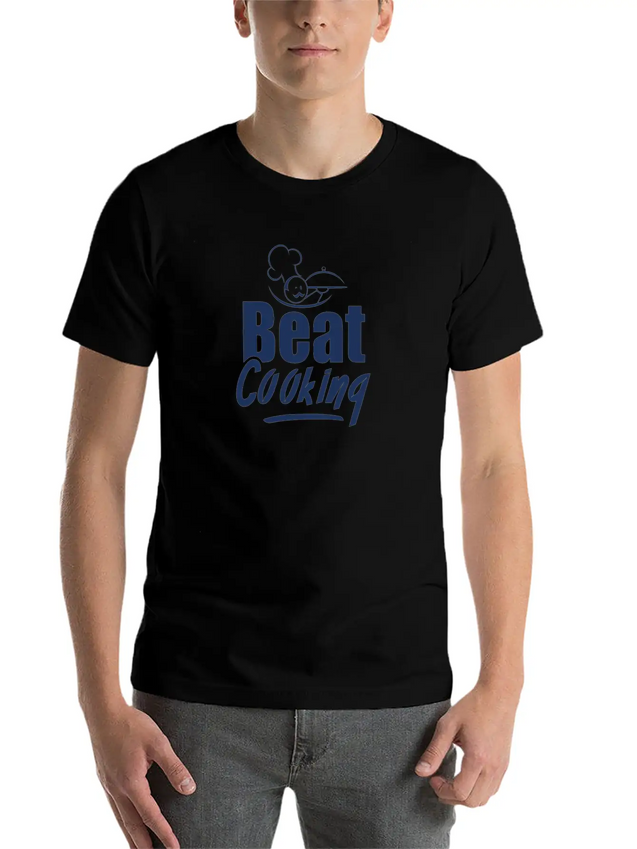 Cooking Cooking Cooking Cooking Lightweight Cotton T-Shirt – Daily Comfort Graphic Shirt
