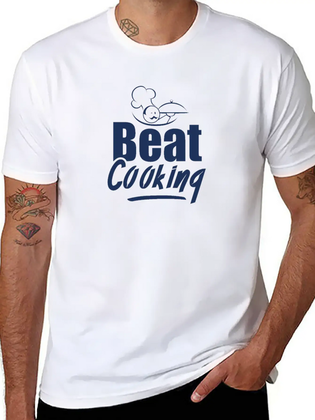 Cooking Cooking Cooking Cooking Lightweight Cotton T-Shirt – Daily Comfort Graphic Shirt