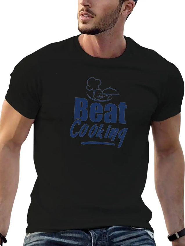 Cooking Cooking Cooking Cooking Lightweight Cotton T-Shirt – Daily Comfort Graphic Shirt
