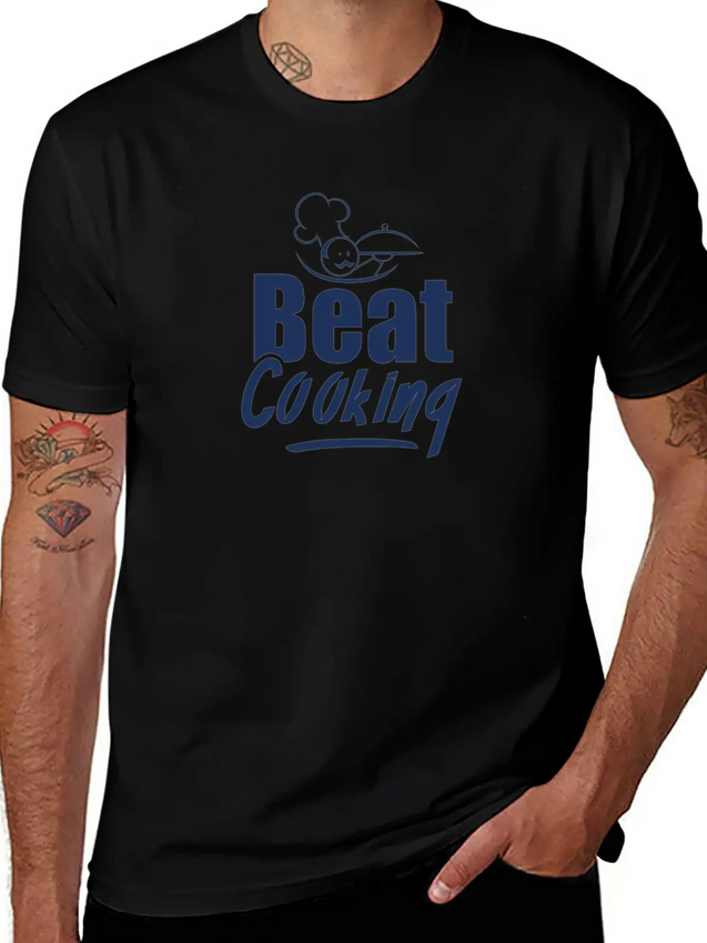 Cooking Cooking Cooking Cooking Lightweight Cotton T-Shirt – Daily Comfort Graphic Shirt