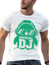 Cool Penguin Official DJ Bird Party Club Music Fun Lightweight Cotton T-Shirt – Daily Comfort Graphic Shirt