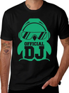 Cool Penguin Official DJ Bird Party Club Music Fun Lightweight Cotton T-Shirt – Daily Comfort Graphic Shirt