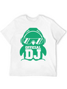 Cool Penguin Official DJ Bird Party Club Music Fun Lightweight Cotton T-Shirt – Daily Comfort Graphic Shirt