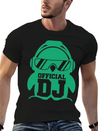 Cool Penguin Official DJ Bird Party Club Music Fun Lightweight Cotton T-Shirt – Daily Comfort Graphic Shirt