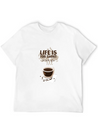 Cool Tshirt Design Template Coffee Enthusiasts Lightweight Cotton T-Shirt – Daily Comfort Graphic Shirt