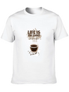 Cool Tshirt Design Template Coffee Enthusiasts Lightweight Cotton T-Shirt – Daily Comfort Graphic Shirt