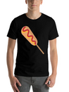 Corn Dog Cartoon Lightweight Cotton T-Shirt – Daily Comfort Graphic Shirt