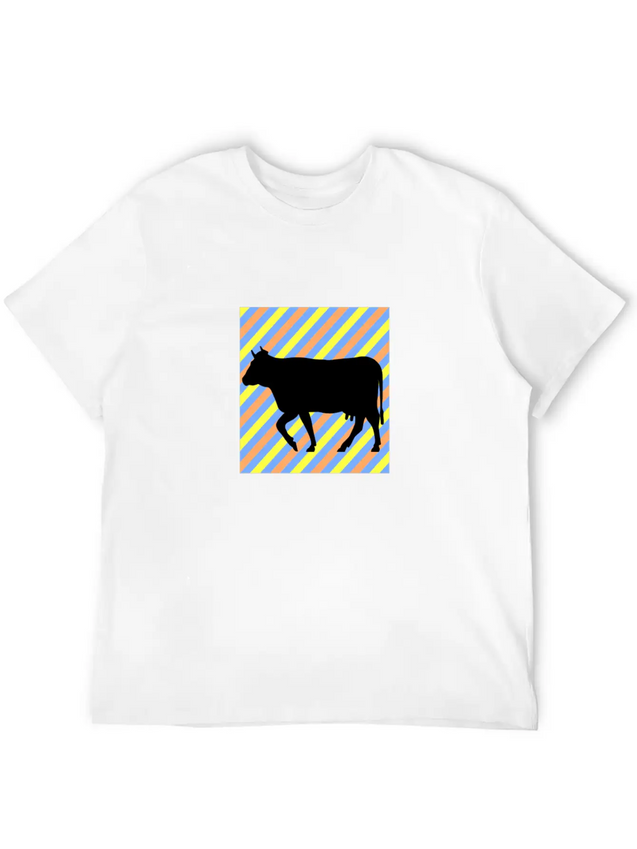 Cow 14cow Bull Animal Lightweight Cotton T-Shirt – Daily Comfort Graphic Shirt