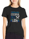 Crazy Essential Oils Lady Gifts Essential Oils Lightweight Cotton T-Shirt – Daily Comfort Graphic Shirt