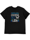 Crazy Essential Oils Lady Gifts Essential Oils Lightweight Cotton T-Shirt – Daily Comfort Graphic Shirt