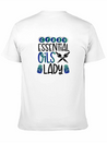 Crazy Essential Oils Lady Gifts Essential Oils Lightweight Cotton T-Shirt – Daily Comfort Graphic Shirt