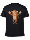 Crazy Monkey Lightweight Cotton T-Shirt – Daily Comfort Graphic Shirt