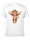 Crazy Monkey Lightweight Cotton T-Shirt – Daily Comfort Graphic Shirt
