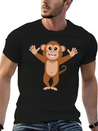 Crazy Monkey Lightweight Cotton T-Shirt – Daily Comfort Graphic Shirt