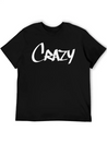 Crazy Tag Lightweight Cotton T-Shirt – Daily Comfort Graphic Shirt