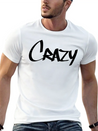 Crazy Tag Lightweight Cotton T-Shirt – Daily Comfort Graphic Shirt