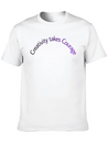 Creativity Takes Courage Lightweight Cotton T-Shirt – Daily Comfort Graphic Shirt