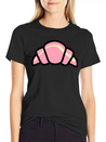 Croissant Colour Lightweight Cotton T-Shirt – Daily Comfort Graphic Shirt