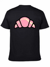 Croissant Colour Lightweight Cotton T-Shirt – Daily Comfort Graphic Shirt