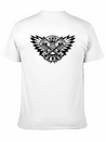 Crossed Pistons And Wings Logo Lightweight Cotton T-Shirt – Daily Comfort Graphic Shirt