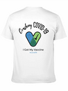 Crushing Covid19 I Got My Vaccine Lightweight Cotton T-Shirt – Daily Comfort Graphic Shirt