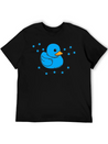 Cute Duck Lightweight Cotton T-Shirt – Daily Comfort Graphic Shirt