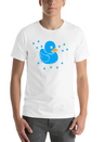 Cute Duck Lightweight Cotton T-Shirt – Daily Comfort Graphic Shirt