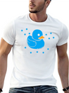 Cute Duck Lightweight Cotton T-Shirt – Daily Comfort Graphic Shirt