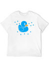 Cute Duck Lightweight Cotton T-Shirt – Daily Comfort Graphic Shirt