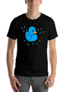 Cute Duck Lightweight Cotton T-Shirt – Daily Comfort Graphic Shirt
