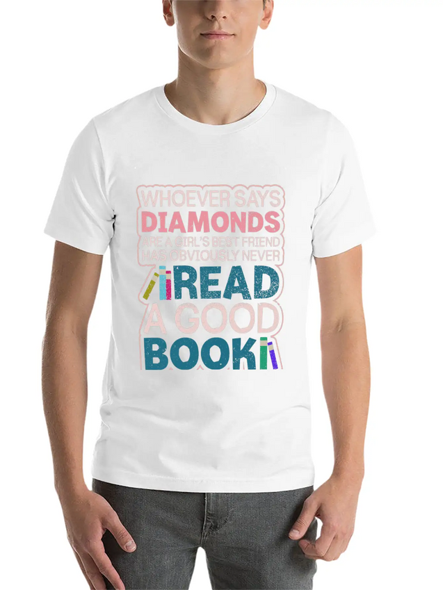 Cute Girl Booklover Librarian Sarcastic Lightweight Cotton T-Shirt – Daily Comfort Graphic Shirt