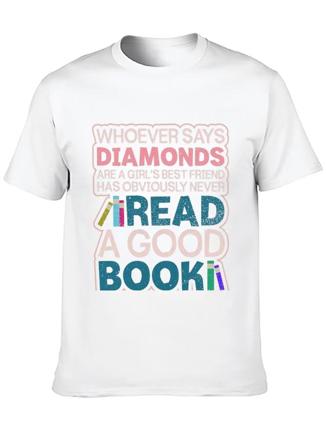 Cute Girl Booklover Librarian Sarcastic Lightweight Cotton T-Shirt – Daily Comfort Graphic Shirt