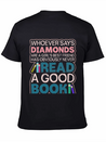 Cute Girl Booklover Librarian Sarcastic Lightweight Cotton T-Shirt – Daily Comfort Graphic Shirt