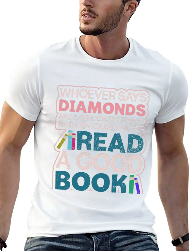 Cute Girl Booklover Librarian Sarcastic Lightweight Cotton T-Shirt – Daily Comfort Graphic Shirt
