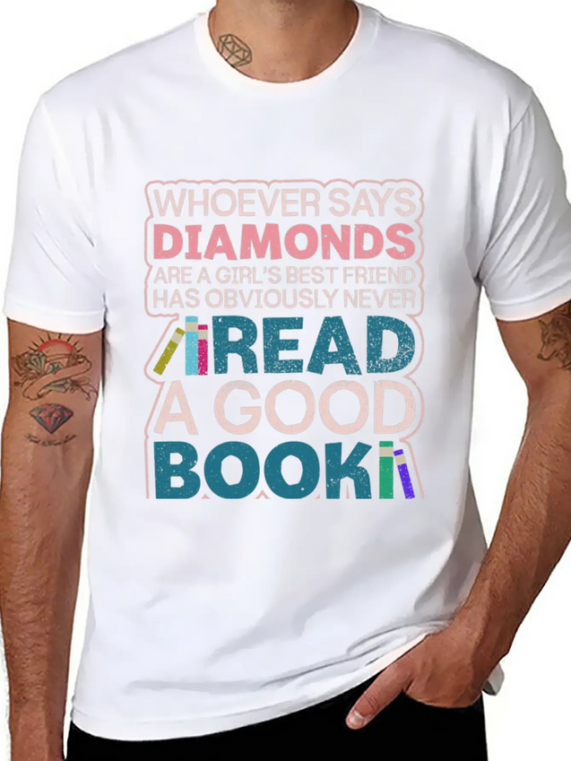 Cute Girl Booklover Librarian Sarcastic Lightweight Cotton T-Shirt – Daily Comfort Graphic Shirt