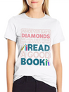 Cute Girl Booklover Librarian Sarcastic Lightweight Cotton T-Shirt – Daily Comfort Graphic Shirt