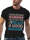 Cute Girl Booklover Librarian Sarcastic Lightweight Cotton T-Shirt – Daily Comfort Graphic Shirt