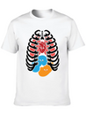 Cute Human Anatomy Body Parts Organs Gift Lightweight Cotton T-Shirt – Daily Comfort Graphic Shirt