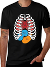 Cute Human Anatomy Body Parts Organs Gift Lightweight Cotton T-Shirt – Daily Comfort Graphic Shirt