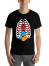 Cute Human Anatomy Body Parts Organs Gift Lightweight Cotton T-Shirt – Daily Comfort Graphic Shirt