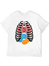 Cute Human Anatomy Body Parts Organs Gift Lightweight Cotton T-Shirt – Daily Comfort Graphic Shirt