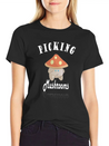 Cute Mushroom Picker Lightweight Cotton T-Shirt – Daily Comfort Graphic Shirt