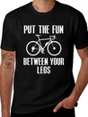 Cycling Lightweight Cotton T-Shirt – Daily Comfort Graphic Shirt