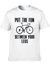 Cycling Lightweight Cotton T-Shirt – Daily Comfort Graphic Shirt