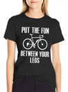 Cycling Lightweight Cotton T-Shirt – Daily Comfort Graphic Shirt