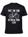 Cycling Lightweight Cotton T-Shirt – Daily Comfort Graphic Shirt