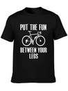 Cycling Lightweight Cotton T-Shirt – Daily Comfort Graphic Shirt