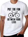 Cycling Lightweight Cotton T-Shirt – Daily Comfort Graphic Shirt