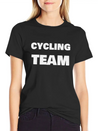 Cycling Team Lightweight Cotton T-Shirt – Daily Comfort Graphic Shirt